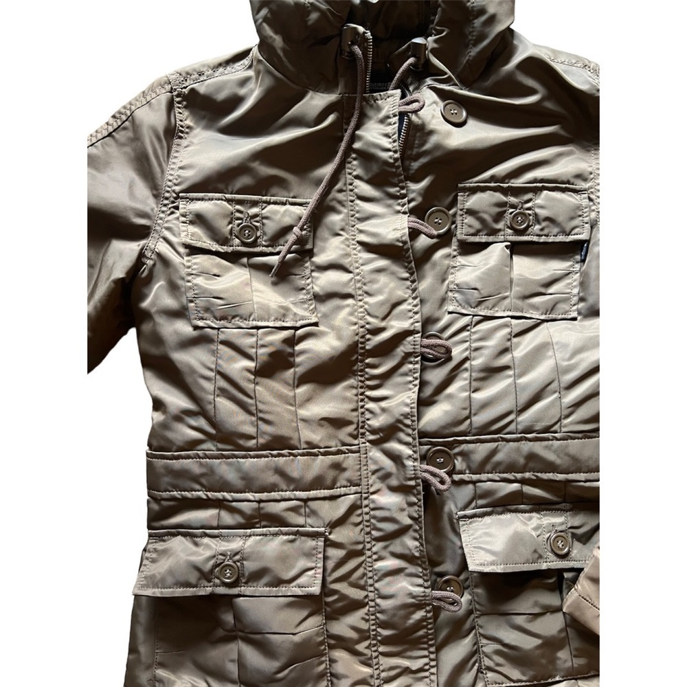 Alpha Industries Jacket Cargo Pockets in Brown size Small - Picture 3 of 7